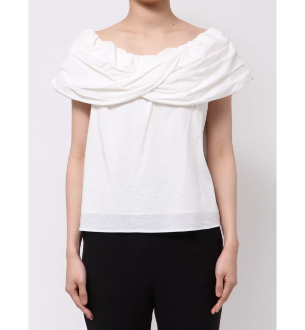 LAGUNAMOON「2WAYタックオフショルブラウス」|シャツ・ブラウス|