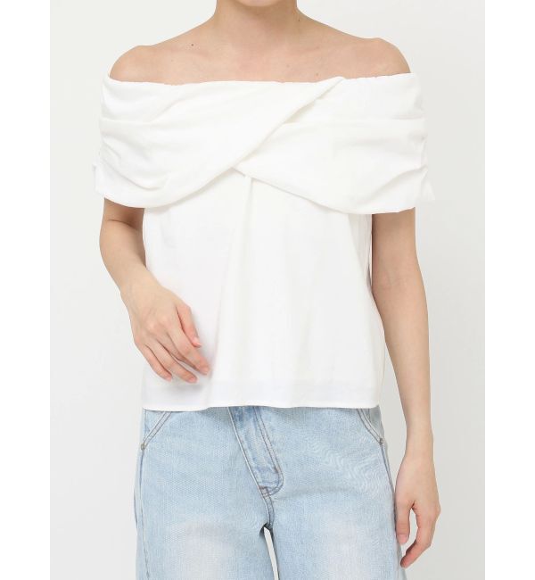 LAGUNAMOON「2WAYタックオフショルブラウス」|シャツ・ブラウス|