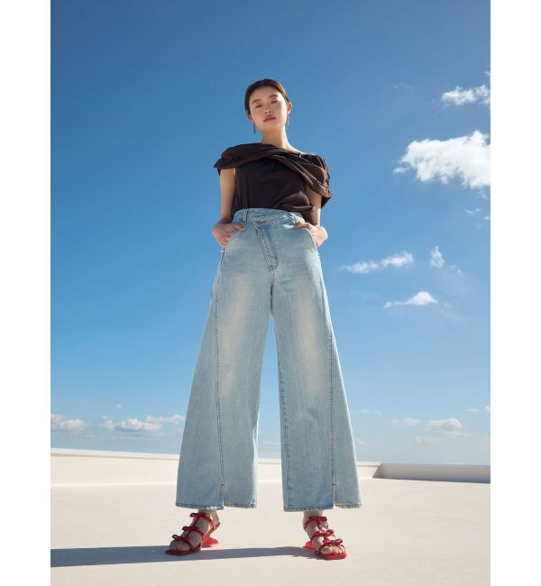 LAGUNAMOON「2WAYタックオフショルブラウス」|シャツ・ブラウス|