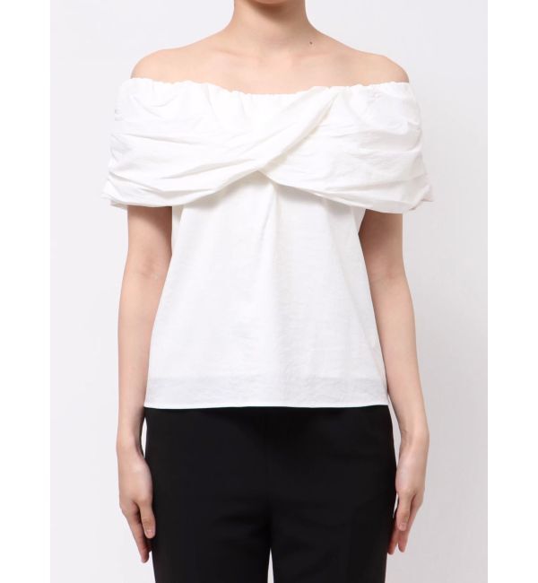 LAGUNAMOON「2WAYタックオフショルブラウス」|シャツ・ブラウス|