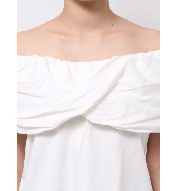 LAGUNAMOON「2WAYタックオフショルブラウス」|シャツ・ブラウス|