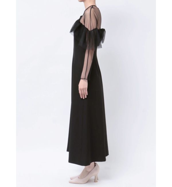 LAGUNAMOON「LADYアシンメトリーフリルドレス」|ドレス|