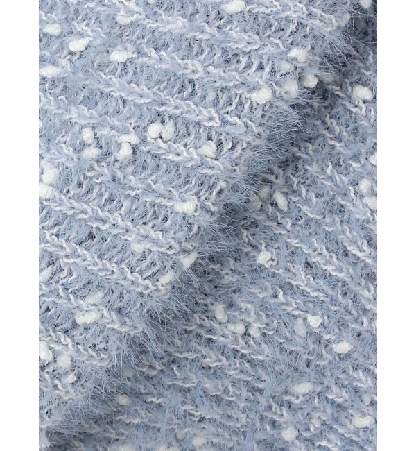 LAGUNAMOON「フェザーネップカーデプルオーバー」|カーディガン|