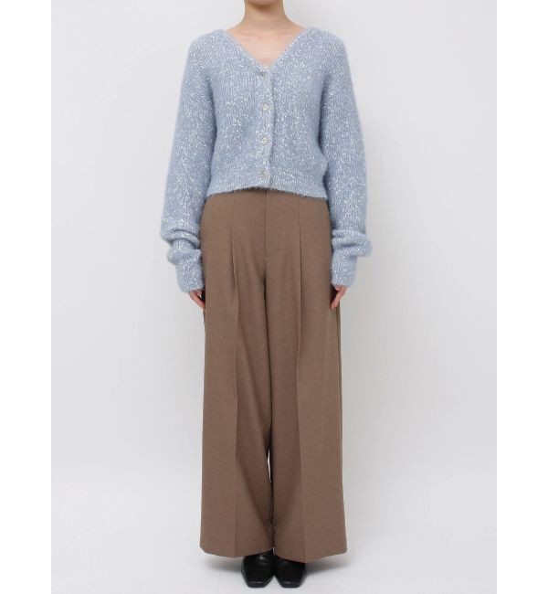 LAGUNAMOON「フェザーネップカーデプルオーバー」|カーディガン|