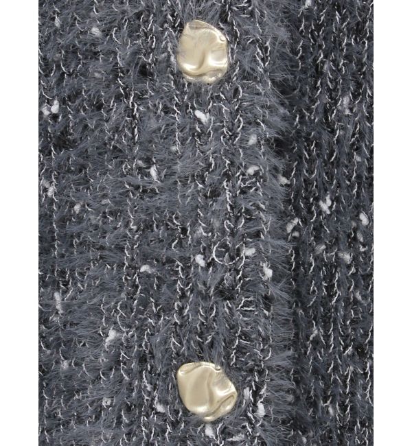 LAGUNAMOON「フェザーネップカーデプルオーバー」|カーディガン|