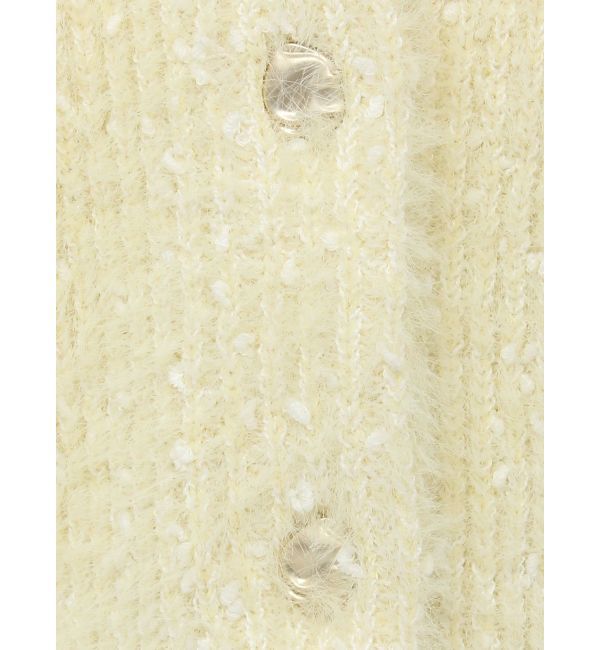 LAGUNAMOON「フェザーネップカーデプルオーバー」|カーディガン|