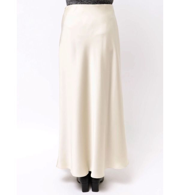 LAGUNAMOON「バイヤスサテンナロースカート」|スカート|