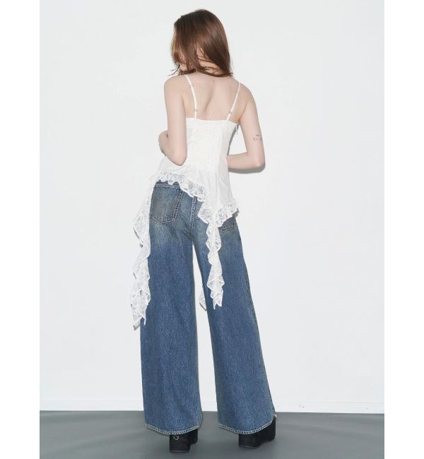 EVRIS「レースフリルキャミソール」|キャミソール|