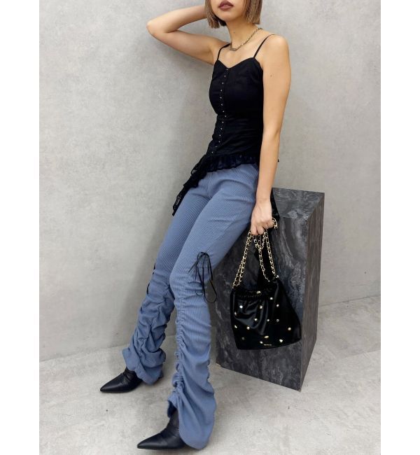 EVRIS「レースフリルキャミソール」|キャミソール|