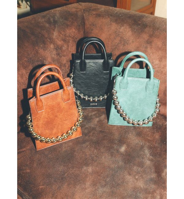 EVRIS「ボールチェーンモチーフスクエアショルダーBAG」|ショルダー・メッセンジャー|
