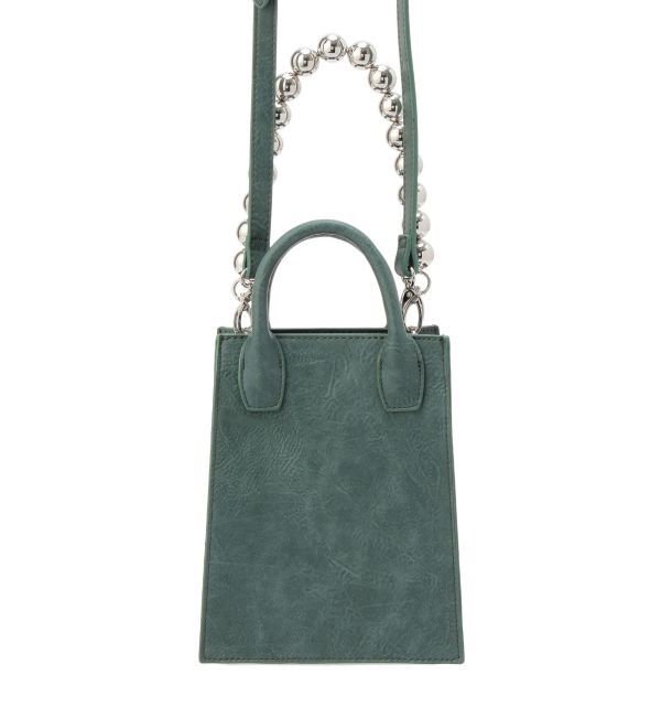 EVRIS「ボールチェーンモチーフスクエアショルダーBAG」|ショルダー・メッセンジャー|