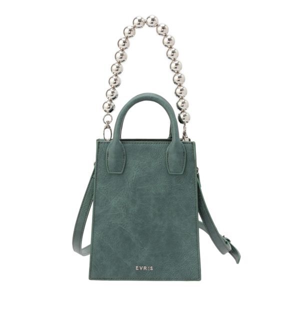 EVRIS「ボールチェーンモチーフスクエアショルダーBAG」|ショルダー・メッセンジャー|