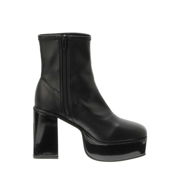 EVRIS「スリムチャンキーブーツ」|ショートブーツ|