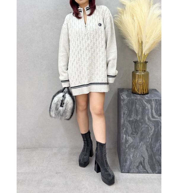 EVRIS「スリムチャンキーブーツ」|ショートブーツ|