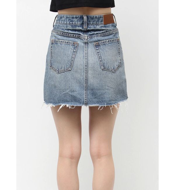 EVRIS「ワンポイントスタッズデニムミニスカート【セットアップ着用可能】」|スカート|