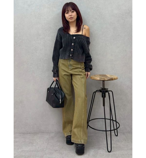 EVRIS「スタッズチャンキーヒールサボ」|サンダル|