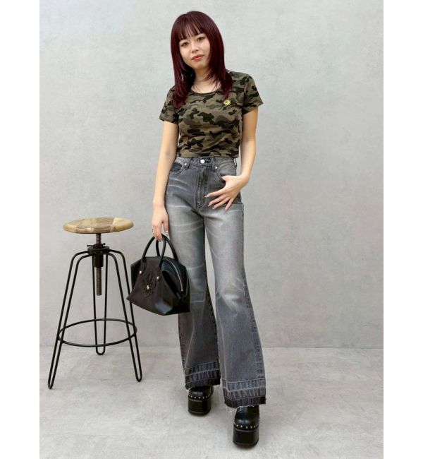 EVRIS「スタッズチャンキーヒールサボ」|サンダル|