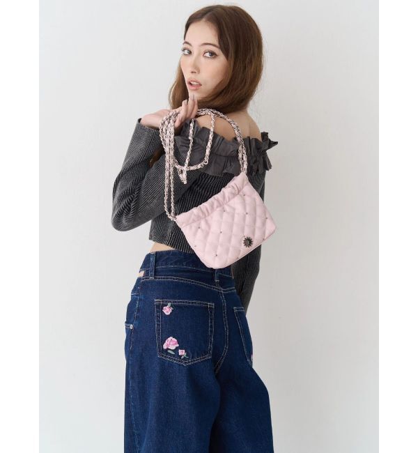 EVRIS「キルティングチェーンミニショルダーBAG」|ショルダー・メッセンジャー|