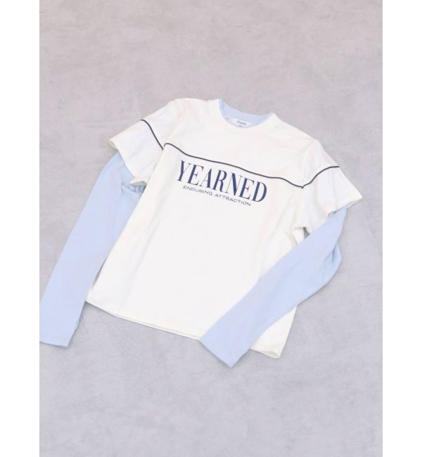 jouetie「ロゴレイヤリングTシャツ」|Tシャツ・カットソー|オフホワイト