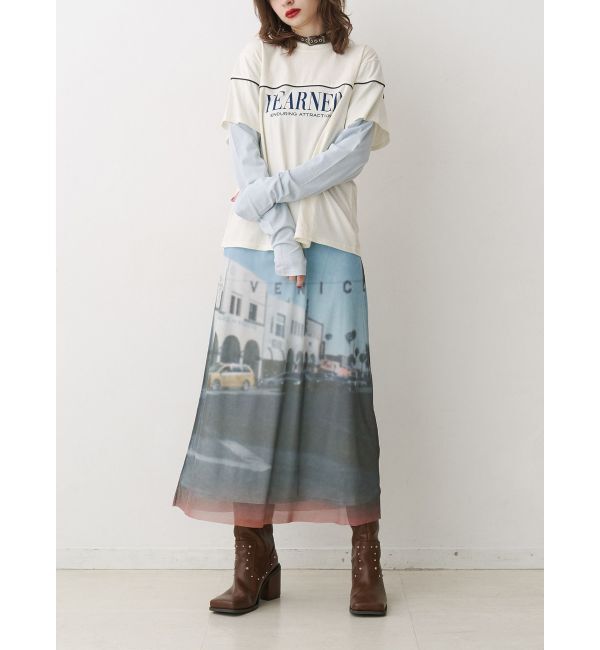 jouetie「ロゴレイヤリングTシャツ」|Tシャツ・カットソー|