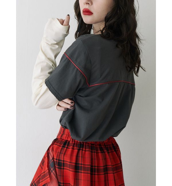 jouetie「ロゴレイヤリングTシャツ」|Tシャツ・カットソー|