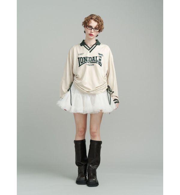 jouetie「【LONSDALE&times;jouetie】ロゴユニフォームトップス」|Tシャツ・カットソー|