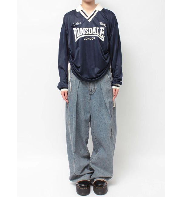 jouetie「【LONSDALE&times;jouetie】ロゴユニフォームトップス」|Tシャツ・カットソー|