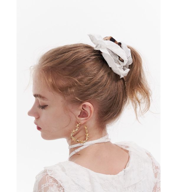 jouetie「ビッグレオパードシュシュ」|ヘアゴム・シュシュ|