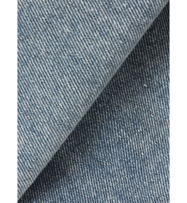 jouetie「レースドッキングスタッズフレアデニム」|デニム|