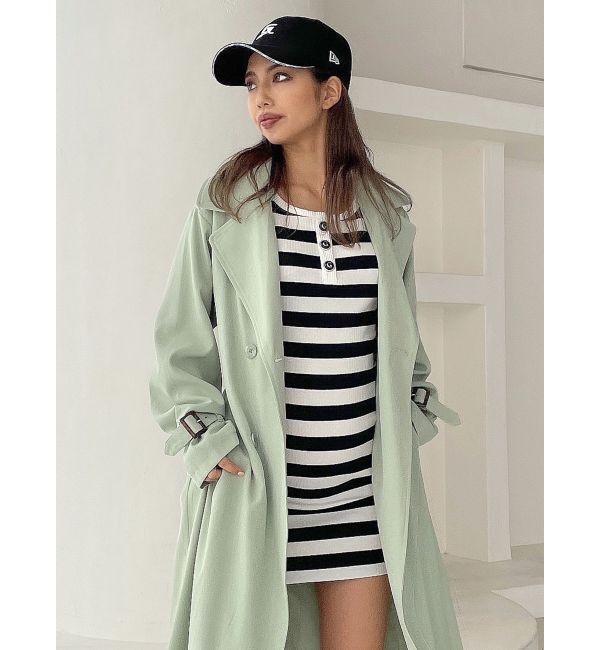 GYDA「LOOSEトレンチコート」|トレンチコート|