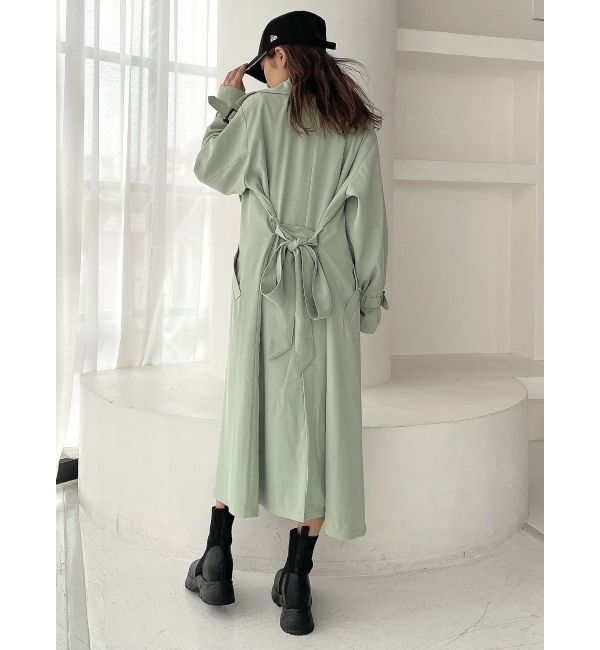 GYDA「LOOSEトレンチコート」|トレンチコート|