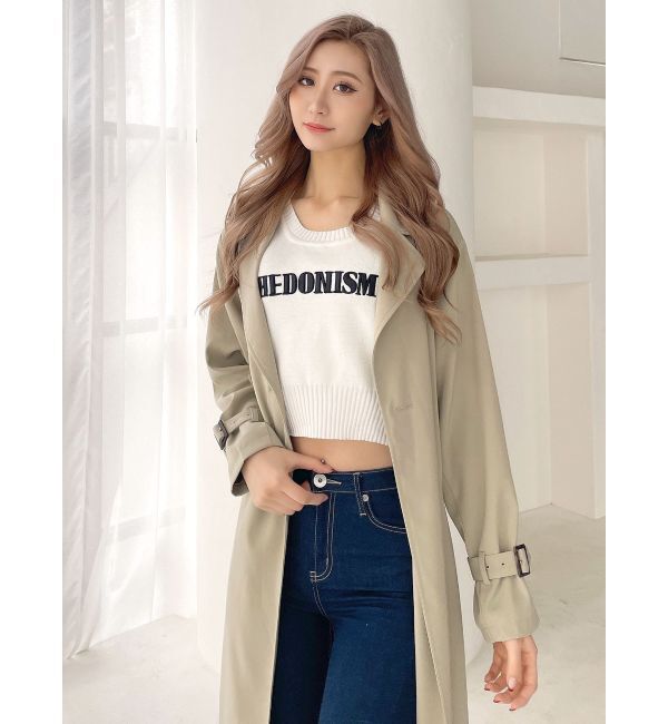 GYDA「LOOSEトレンチコート」|トレンチコート|