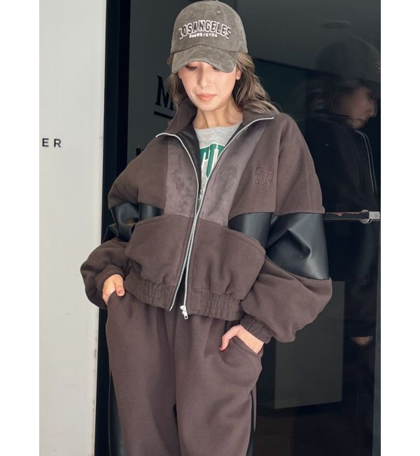 GYDA「GYGYロゴドッキングショートジャケット【SETUP着用可】」|ブルゾン・スタジャン|