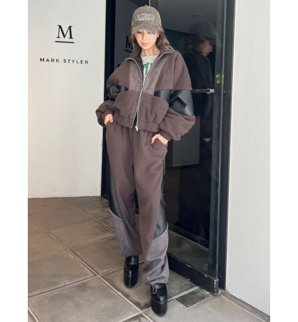 GYDA「GYGYロゴドッキングショートジャケット【SETUP着用可】」|ブルゾン・スタジャン|