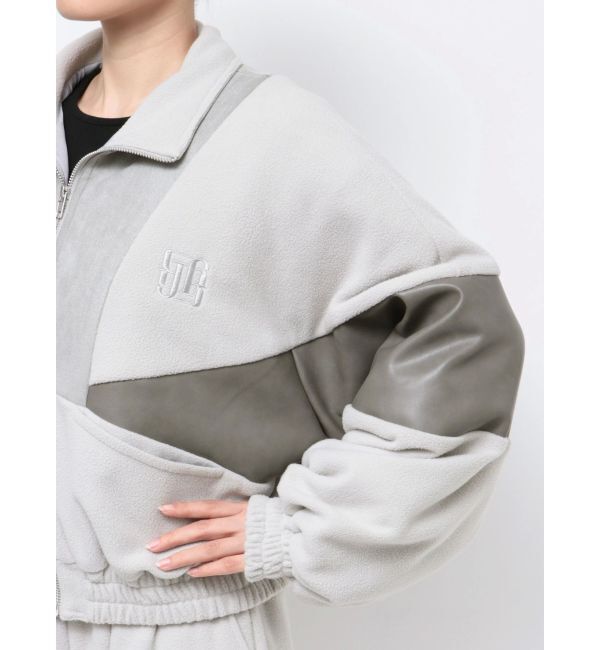 GYDA「GYGYロゴドッキングショートジャケット【SETUP着用可】」|ブルゾン・スタジャン|