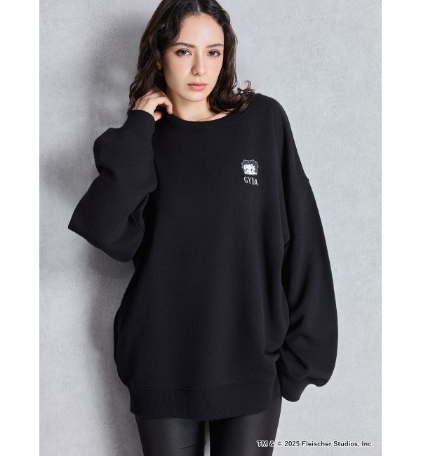 GYDA「BETTY&times;GYDA GLITTER embroideryプルオーバー」|スウェット・ジャージ|