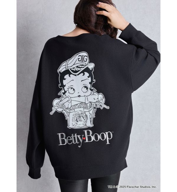 GYDA「BETTY&times;GYDA GLITTER embroideryプルオーバー」|スウェット・ジャージ|