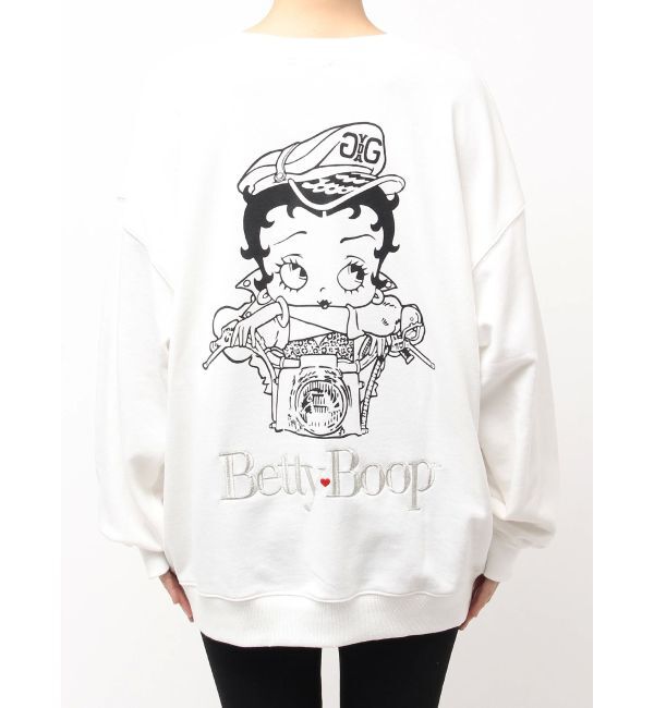 GYDA「BETTY&times;GYDA GLITTER embroideryプルオーバー」|スウェット・ジャージ|