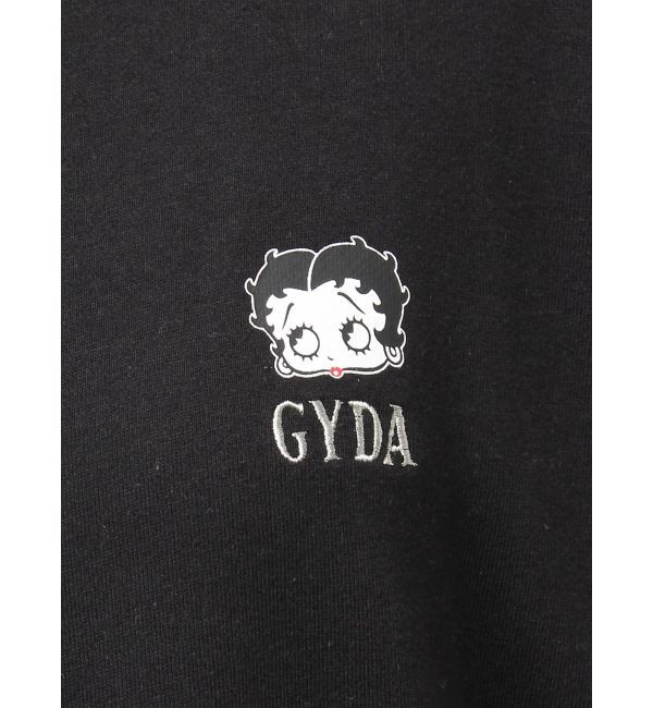 GYDA「BETTY&times;GYDA GLITTER embroideryプルオーバー」|スウェット・ジャージ|
