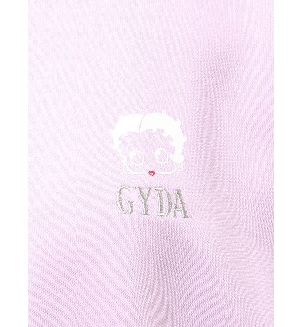 GYDA「BETTY&times;GYDA GLITTER embroideryプルオーバー」|スウェット・ジャージ|
