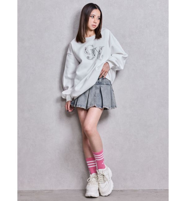 GYDA「GY bijouプルオーバー」|スウェット・ジャージ|