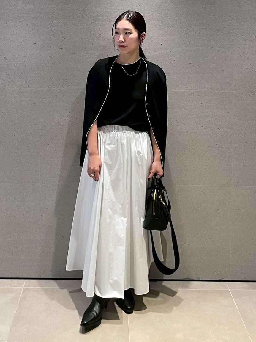 Mila Owen「【セットアップ対応】スカラップデザインシアーアンサンブルカーディガン」|カーディガン|