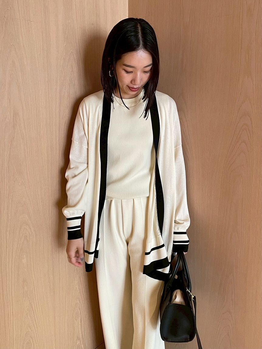 Mila Owen「【セットアップ対応】ドルマンスリーブカーディガン」|カーディガン|IVR