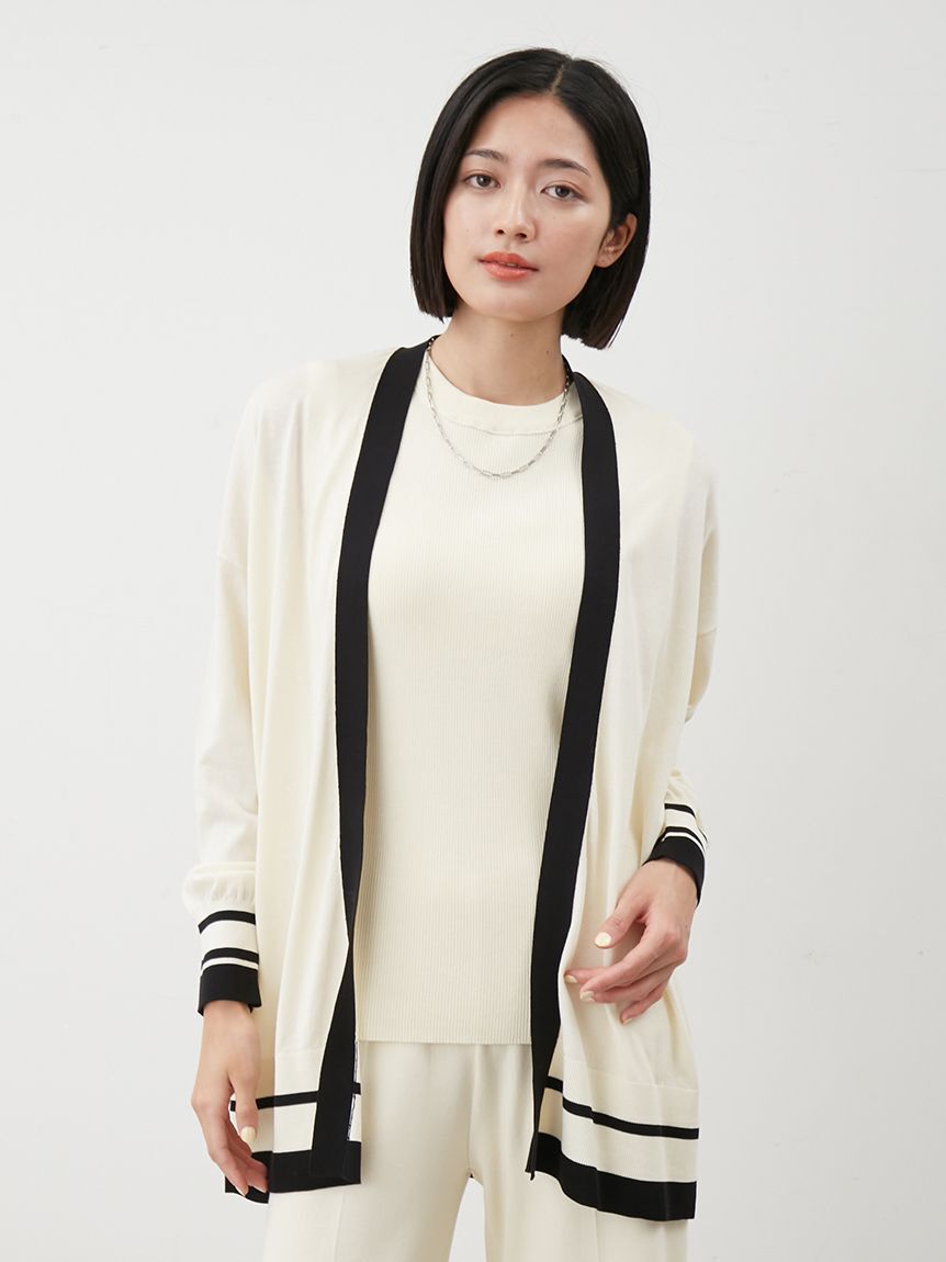 Mila Owen「【セットアップ対応】ドルマンスリーブカーディガン」|カーディガン|