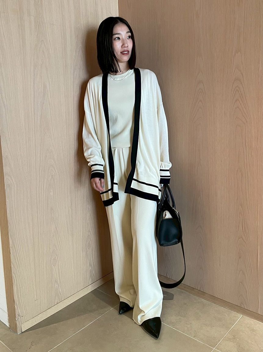 Mila Owen「【セットアップ対応】ドルマンスリーブカーディガン」|カーディガン|