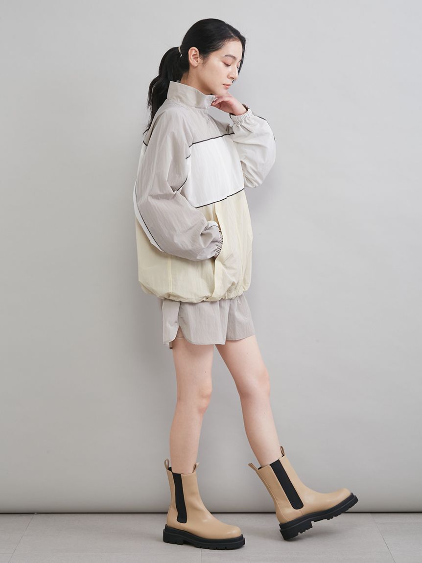 Mila Owen「ナイロントラックジャケット」|ブルゾン・スタジャン|