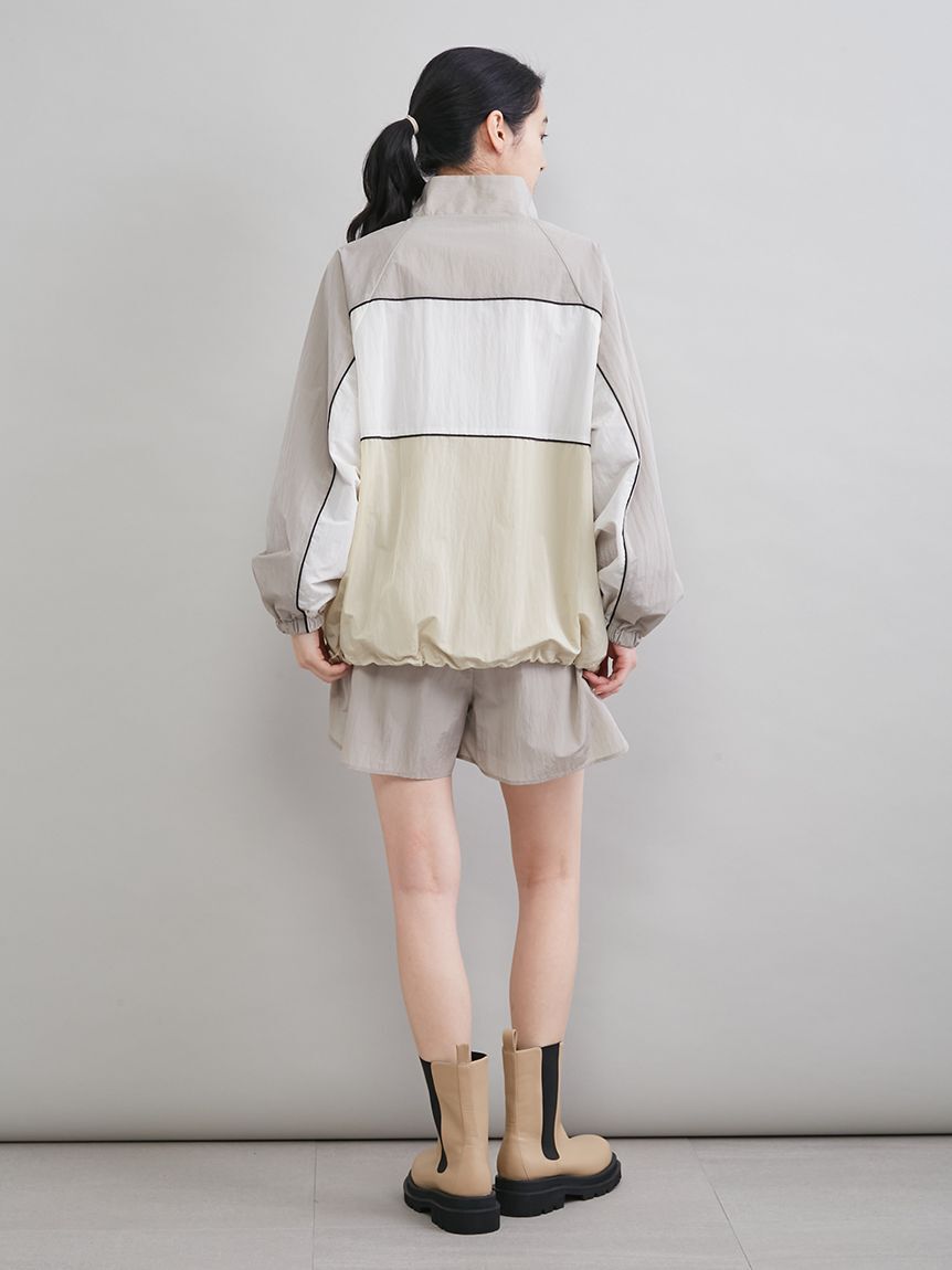 Mila Owen「ナイロントラックジャケット」|ブルゾン・スタジャン|