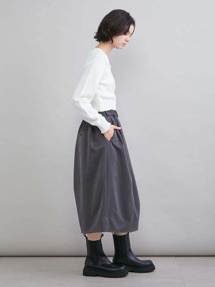 Mila Owen「スクエアネックニット」|ニット・セーター|