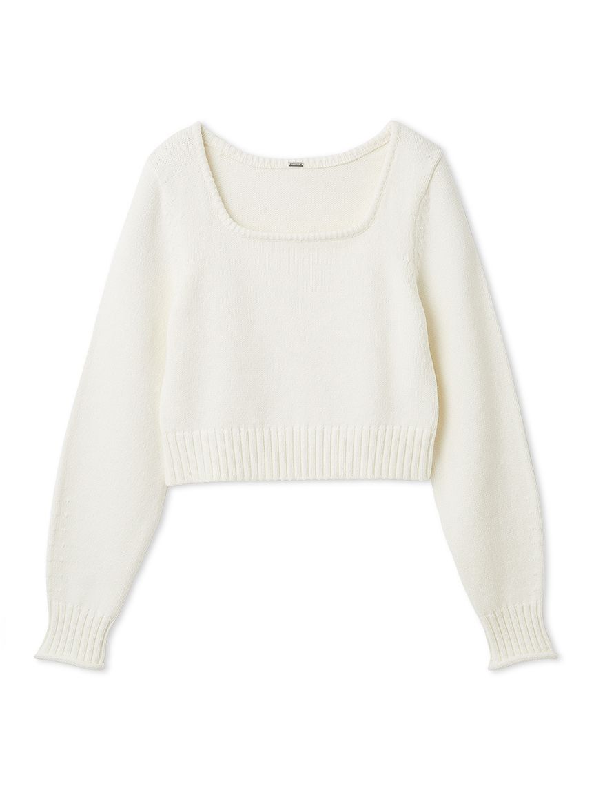 Mila Owen「スクエアネックニット」|ニット・セーター|