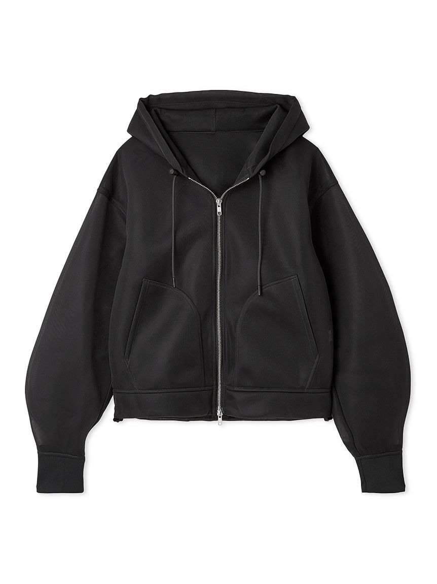 emmi atelier「シアーダンボールジップフーディーブルゾン」|ブルゾン・スタジャン|